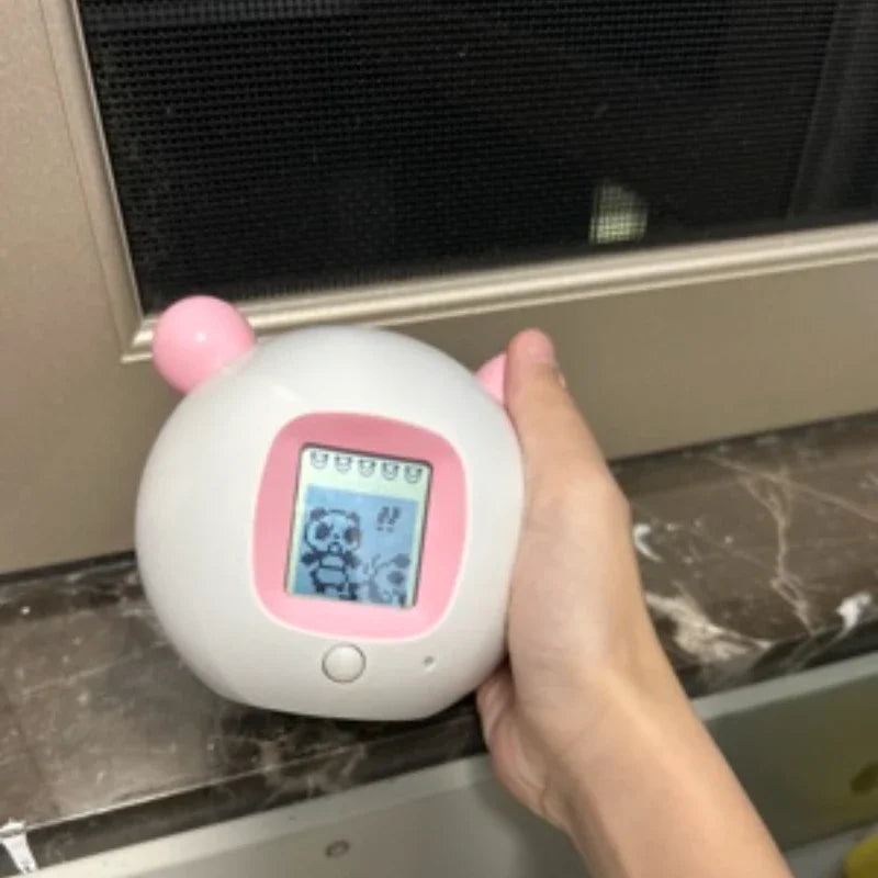 TAKARA TOMY Tamagotchi Electronic Pets Panda Bank Color Screen Virtual Game Console Nostalgic Toy for Children Gifts
