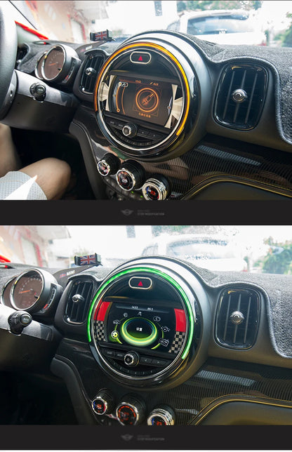Car LCD 6.5 inches Decoration Sticker Interior Styling Accessories For MINI One Cooper Clubman F54 F55 F56 F57 F60 Countryman
