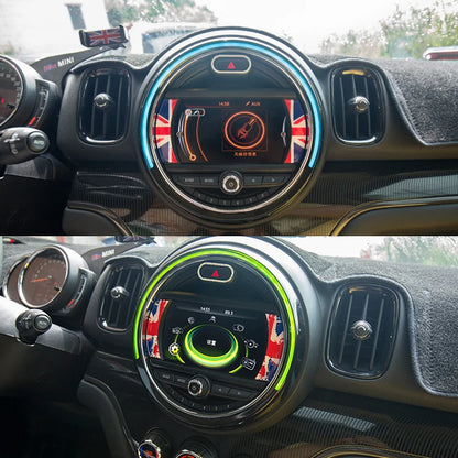 Car LCD 6.5 inches Decoration Sticker Interior Styling Accessories For MINI One Cooper Clubman F54 F55 F56 F57 F60 Countryman