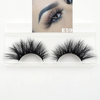 10 Pairs/Lot Visofree Half Lashes Wispy Natural Mink Half False Eyelashes Vegan Fake Eyelash Fluttery Half Lash Extension Makeup