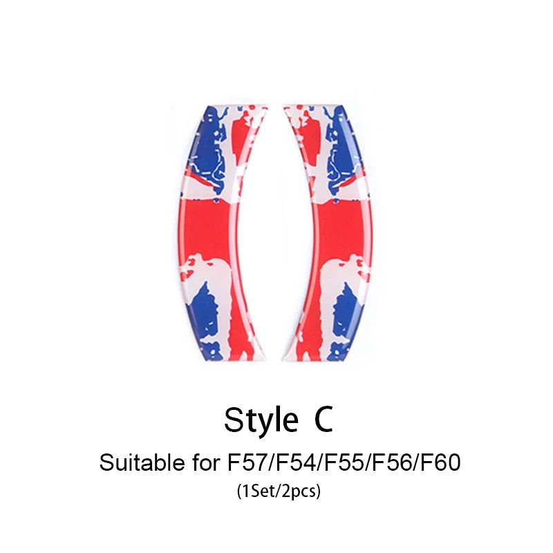 Car LCD 6.5 inches Decoration Sticker Interior Styling Accessories For MINI One Cooper Clubman F54 F55 F56 F57 F60 Countryman