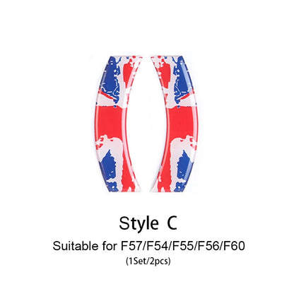 Car LCD 6.5 inches Decoration Sticker Interior Styling Accessories For MINI One Cooper Clubman F54 F55 F56 F57 F60 Countryman