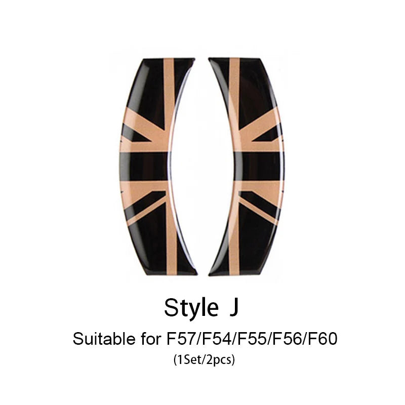 Car LCD 6.5 inches Decoration Sticker Interior Styling Accessories For MINI One Cooper Clubman F54 F55 F56 F57 F60 Countryman