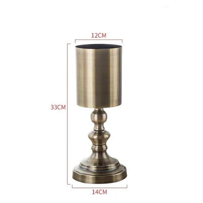 T04184 Luxury Wedding Decoration Metal Frame Trumpet Candle Tall Vase Center Piece Flower Tables Centerpieces Stand for Wedding