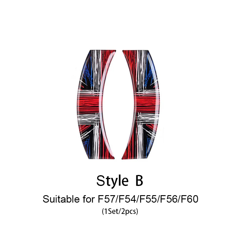 Car LCD 6.5 inches Decoration Sticker Interior Styling Accessories For MINI One Cooper Clubman F54 F55 F56 F57 F60 Countryman