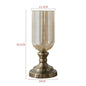 T04184 Luxury Wedding Decoration Metal Frame Trumpet Candle Tall Vase Center Piece Flower Tables Centerpieces Stand for Wedding