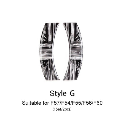 Car LCD 6.5 inches Decoration Sticker Interior Styling Accessories For MINI One Cooper Clubman F54 F55 F56 F57 F60 Countryman