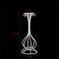 T04184 Luxury Wedding Decoration Metal Frame Trumpet Candle Tall Vase Center Piece Flower Tables Centerpieces Stand for Wedding