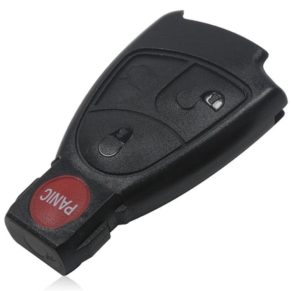 jingyuqin Replacements Fob Remote Key Fob Case Cover For Mercedes Benz B C E ML S CLK CL 3 Buttons 2B 4BT