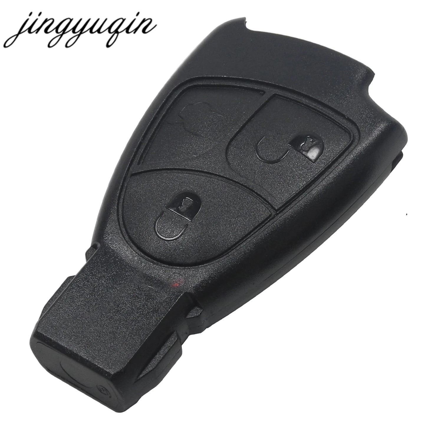 jingyuqin Replacements Fob Remote Key Fob Case Cover For Mercedes Benz B C E ML S CLK CL 3 Buttons 2B 4BT