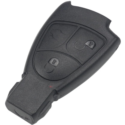jingyuqin Replacements Fob Remote Key Fob Case Cover For Mercedes Benz B C E ML S CLK CL 3 Buttons 2B 4BT
