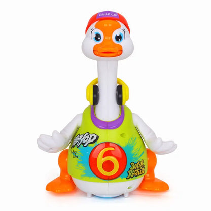 Robot Duck toy Interactive Dancing Duck Electronic Singing Cute Pet Toys Walk With LED For Children Birthday Gifts