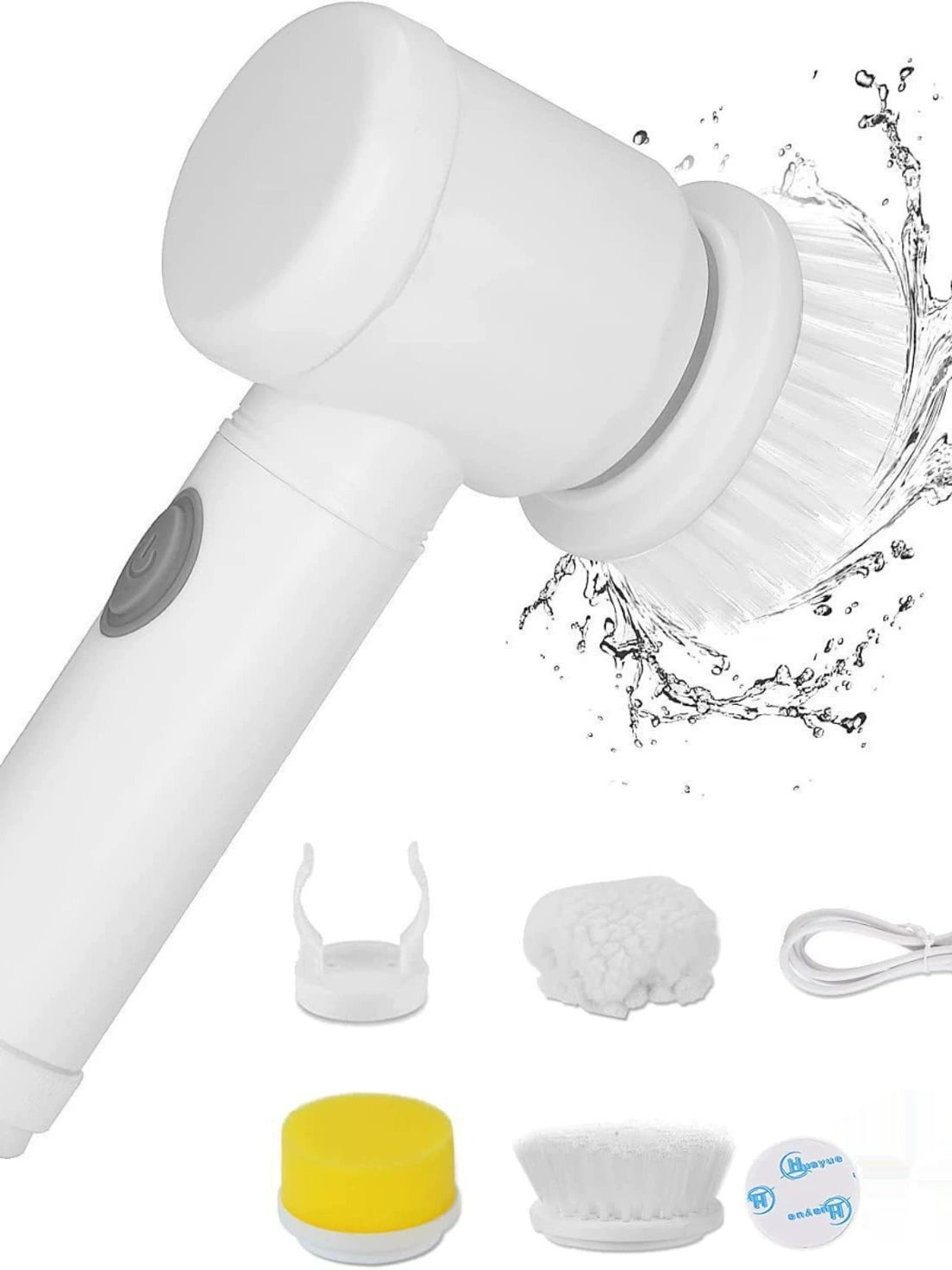 Escova Elétrica Multifuncional - Limpeza Sem Esforço