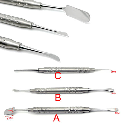 Dental Oral Cleaning Kit Scraper Mirror Scaler Set Plaque Remover Stainless Steel Care High Temperature Dentist Oral Care Tools