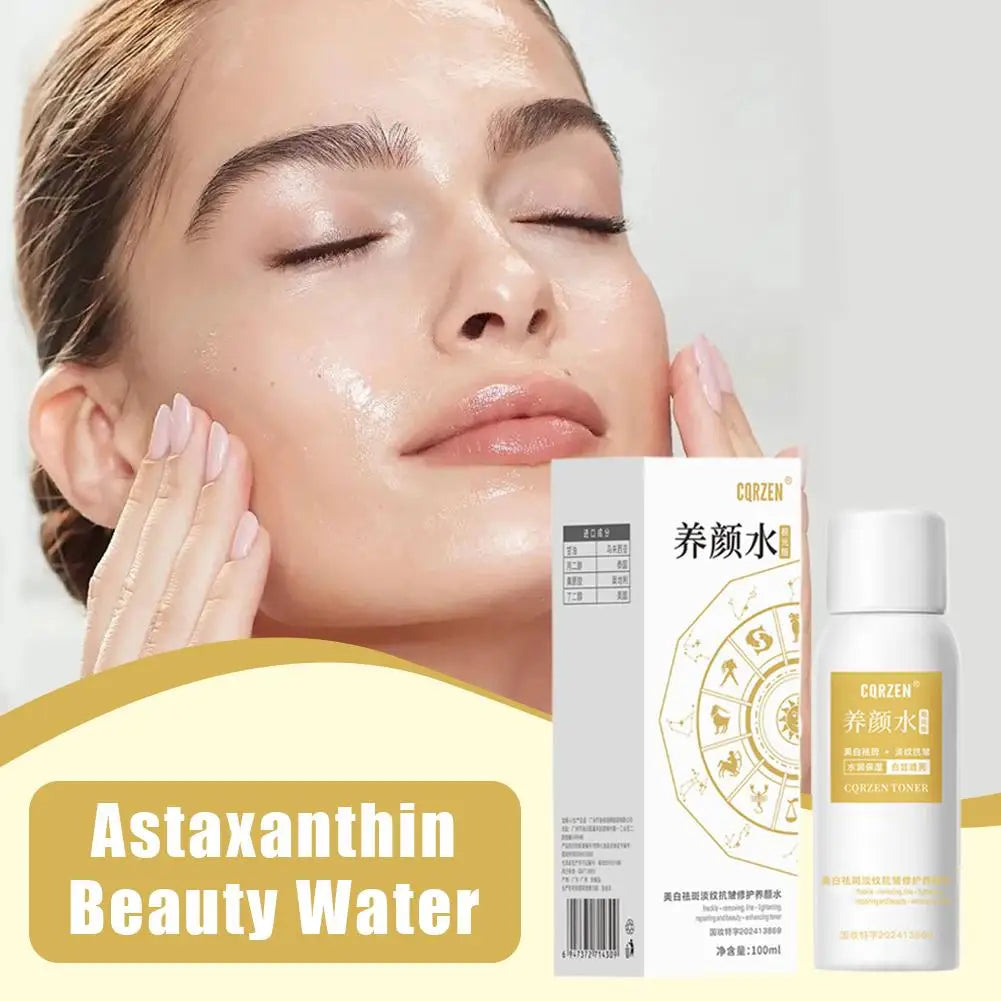 Toner Spray Astaxanthin Nourishing Water Deeply Nourishes Skin Gentle Refreshing Mist Moisturizing Spray Multi-effect Skin Care