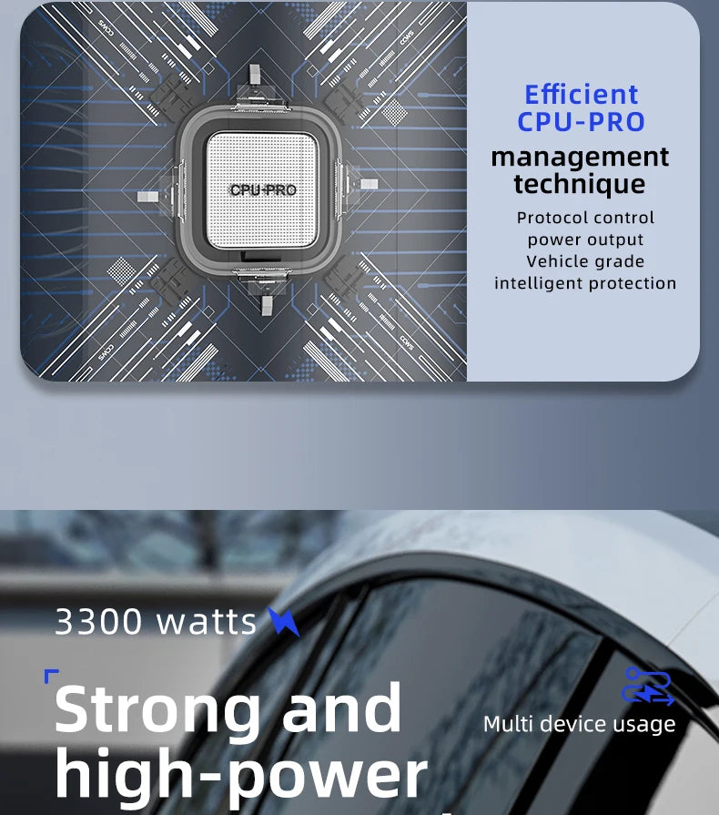 SUPER GENIE BYD MG4 Hyundai Electric AC Car Discharge V2L Socket For Outdoor Camping Convert EV To AC Outlet Charger