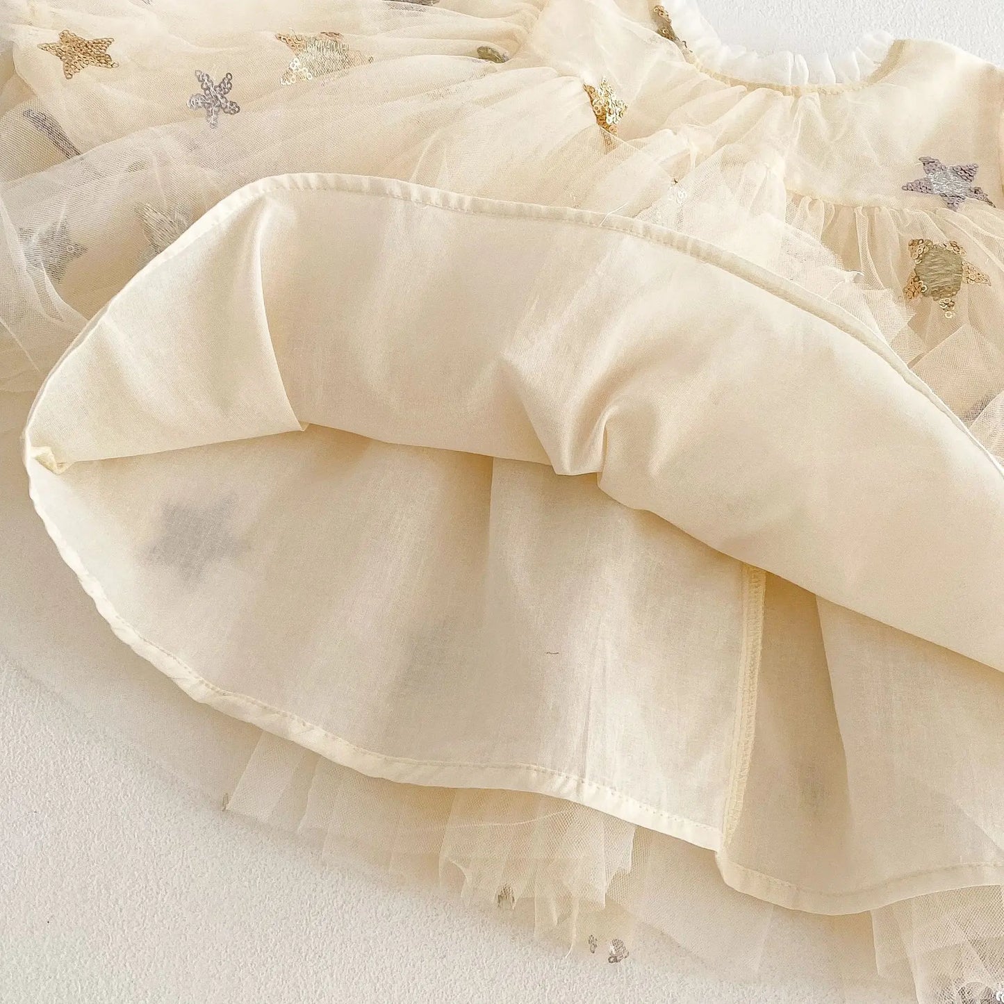 5624 Baby Girls' Dress 2025 New Spring Summer New Gauze Baby Girl's Princess Clothes 0-5Year Kid's Dress