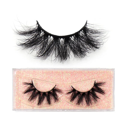 LEHUAMAO Eyelashes 3D Mink Lashes Criss-cross Strands Cruelty Free High Volume Mink Lashes Soft Dramatic Eye lashes Makeup D101