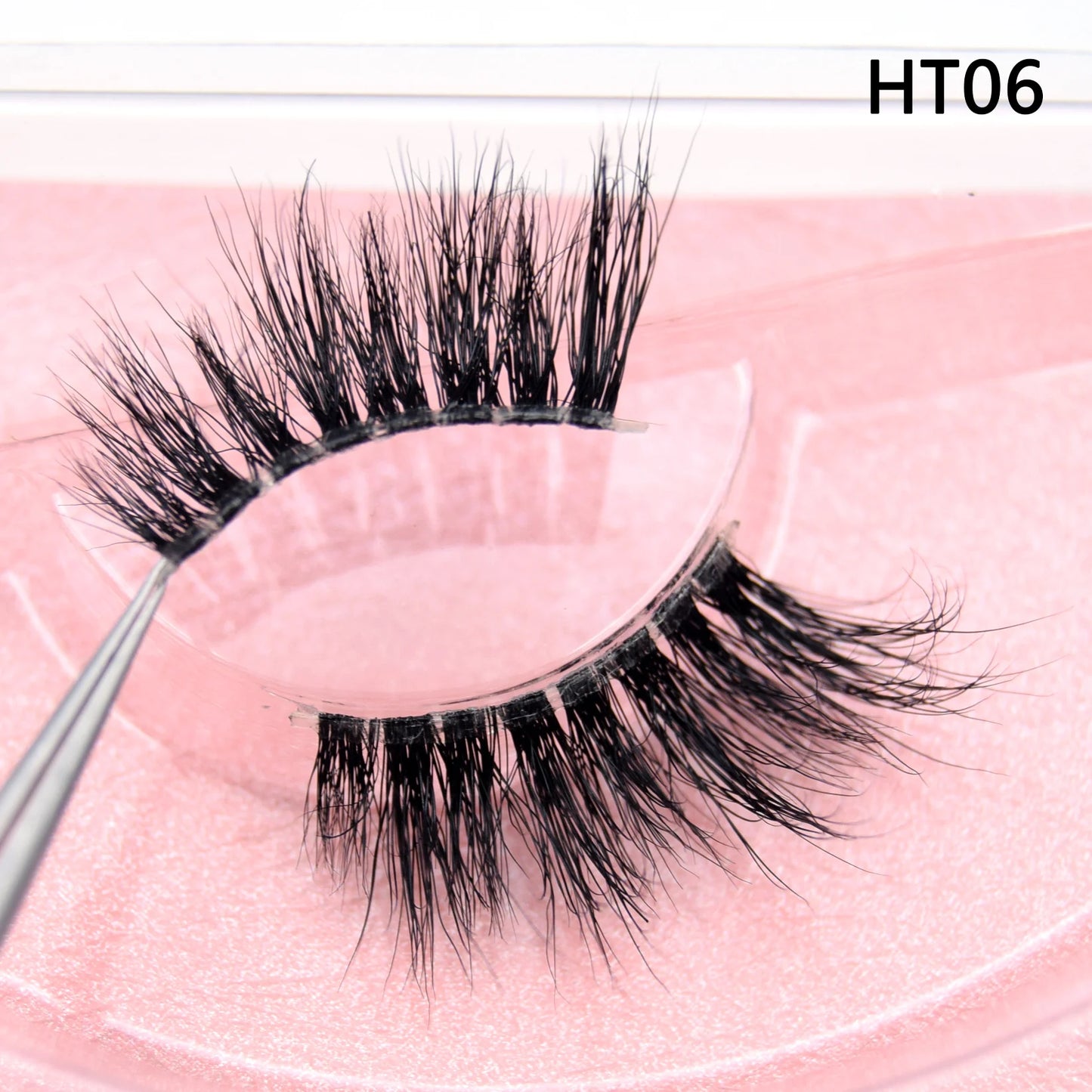10 Pairs/Lot Visofree Half Lashes Wispy Natural Mink Half False Eyelashes Vegan Fake Eyelash Fluttery Half Lash Extension Makeup