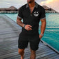 Men's Casual set, Hawaiian-style Fashionable shirt, Outdoor Beach vest, 2025 Summer Fashionable Casual Quality Set Essentials
