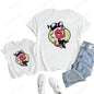 Kids White Tshirt Girls Boys Summer Tops Cartoon Printed Helluva Boss Casual Short Sleeve Kids Baby T-shirt Children Clothes