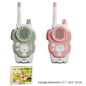 Children's Mini Walkie-Talkie Toys (2-Pack)  Wireless Communication for Parent Child Interaction Grip Ability Development