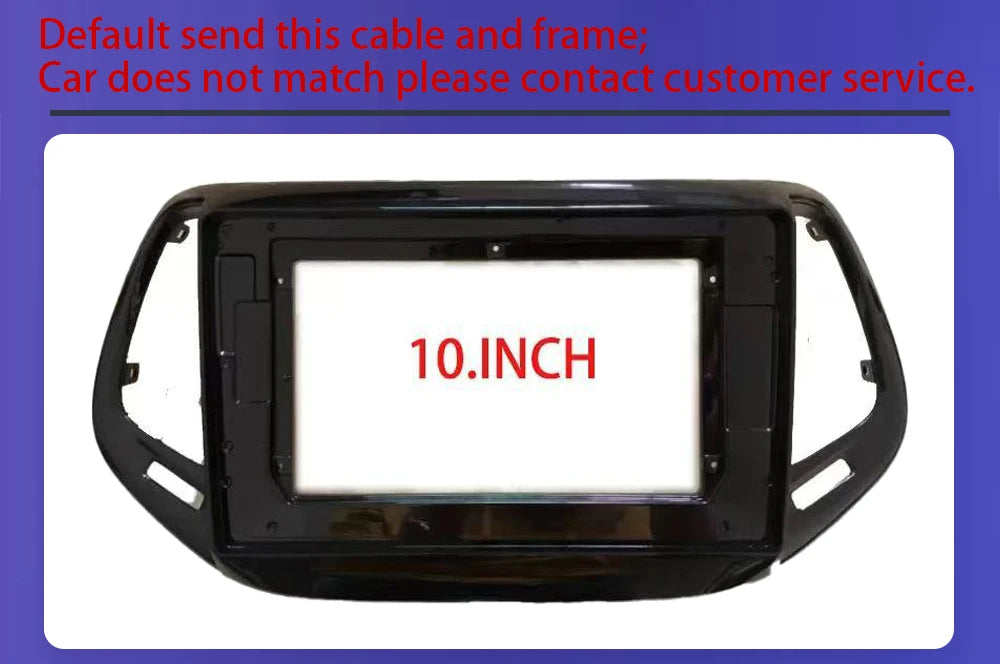 Android 15 Car Radio Multimedia Player For Jeep Compass 2017 2018 2019 Auto Carplay Car Stereo DSP wifi+4G Ai voice 2 Din BT Gps