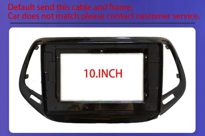 Android 15 Car Radio Multimedia Player For Jeep Compass 2017 2018 2019 Auto Carplay Car Stereo DSP wifi+4G Ai voice 2 Din BT Gps