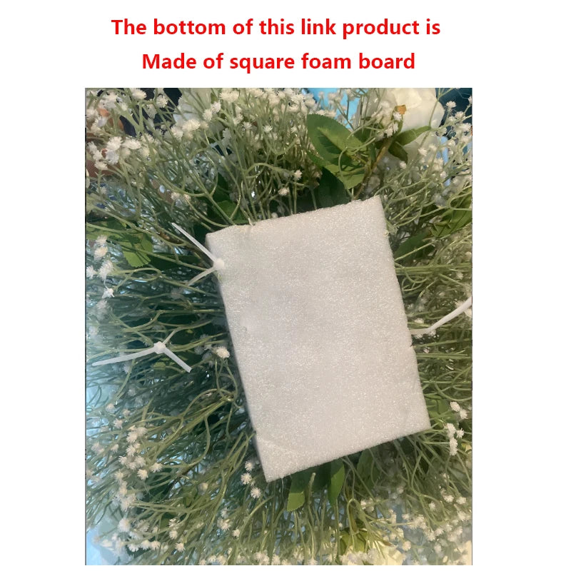 Customized hydrangea Rose Aritificial Flower Ball Road Leading White Silk Flower Ball Wedding Decoration Table Centrepiece decor