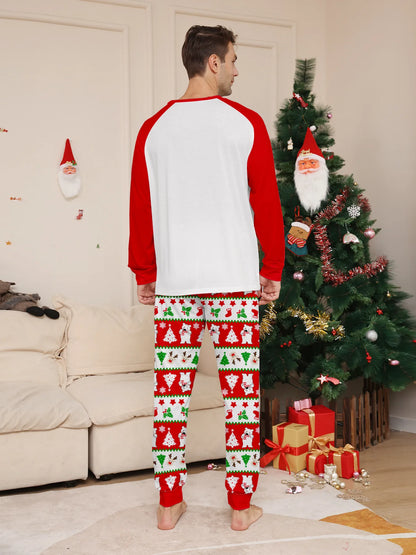 Christmas Family Matching Outfits Pajamas Clothing Sets 2024 Cartoon Print Mother Kid Baby Xmas Family Look Sleepwear Pyjamas