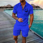 Men's Casual set, Hawaiian-style Fashionable shirt, Outdoor Beach vest, 2025 Summer Fashionable Casual Quality Set Essentials