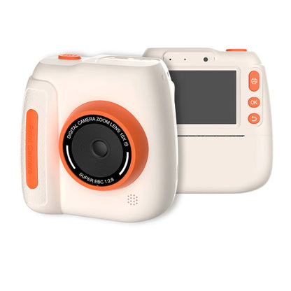 Kids Camera Toy 2.4 Inch IPS Screen 10X Zoom Dual Lens Video Recorder Instant Print Digital Camera for Kid Best Brithday Gifts