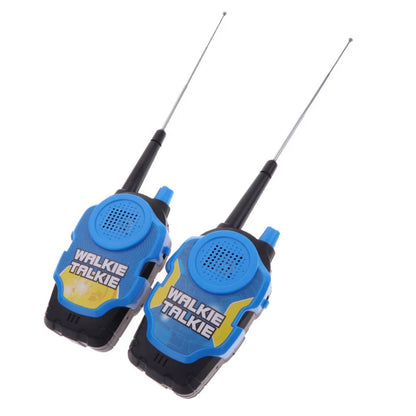 A Pair 50M Walkie Talkies Mini Portable Handheld Two-Way Radio Toy For Kids Children‘s Day Birthday Gifts Outdoor Interphone Toy
