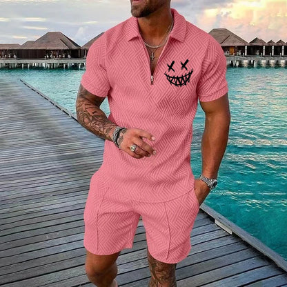 Men's Casual set, Hawaiian-style Fashionable shirt, Outdoor Beach vest, 2025 Summer Fashionable Casual Quality Set Essentials