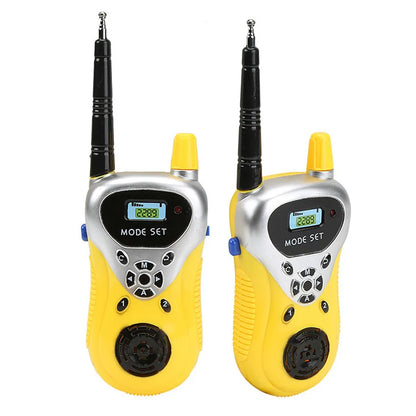 A Pair 50M Walkie Talkies Mini Portable Handheld Two-Way Radio Toy For Kids Children‘s Day Birthday Gifts Outdoor Interphone Toy