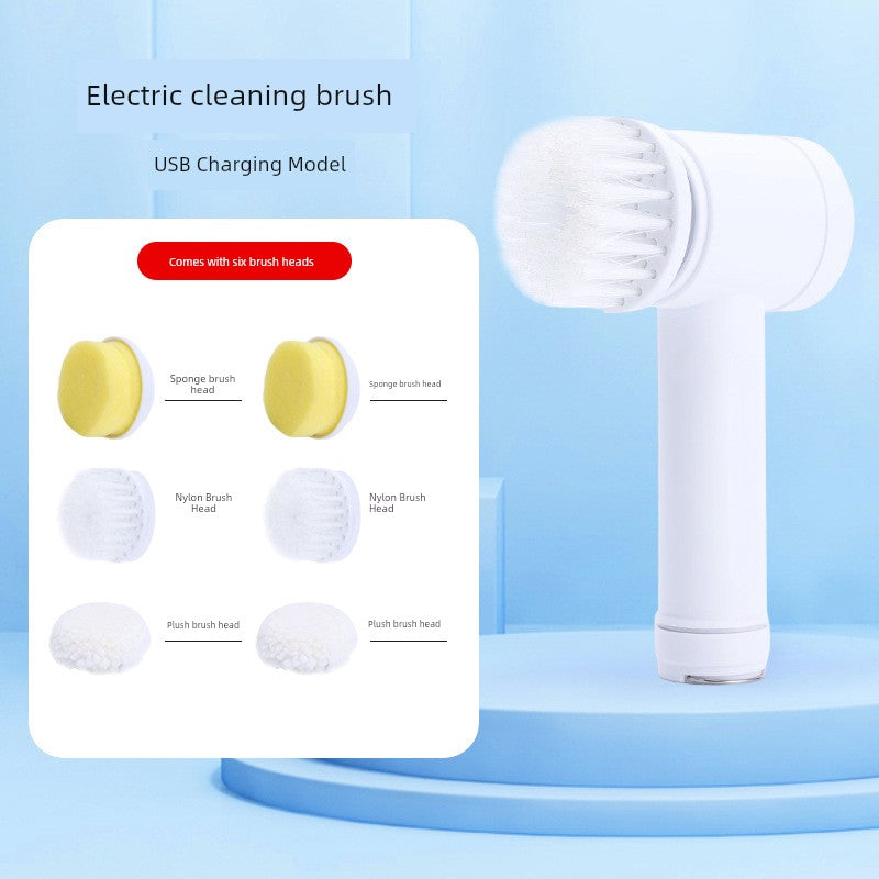 Escova Elétrica Multifuncional - Limpeza Sem Esforço