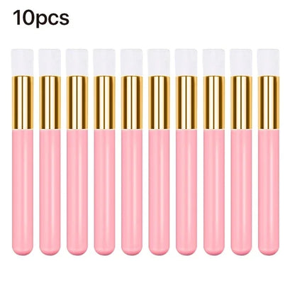 10/20/50pcs Eyelash Cleaning Brush Lash Shampoo Brush for Eyelash Extensions Peel Off Nose Pore Blackhead Remover Makeup Tools