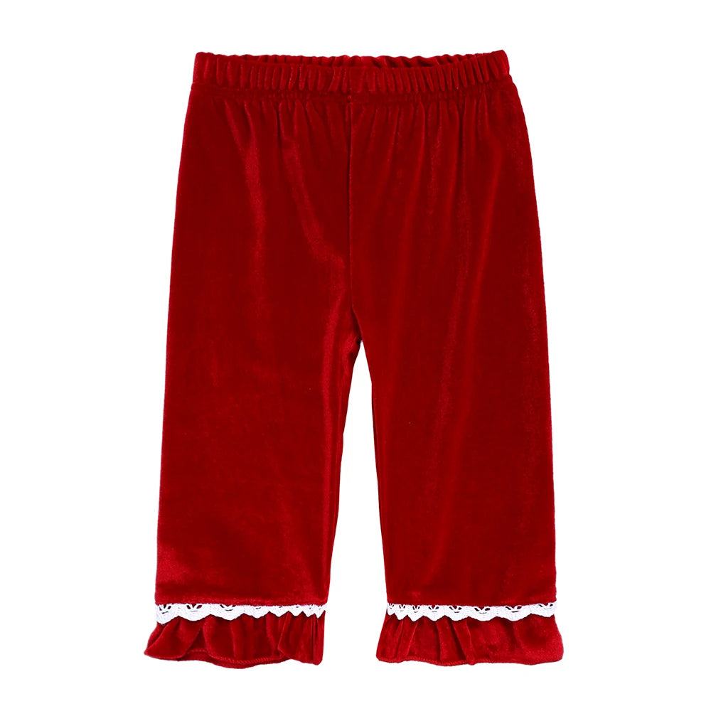 2025 Custom Christmas Pyjamas For Family Red Velvet Warm Kids Sets Boy Girl Clothes Xmas Set Children Costume Casual Homewear