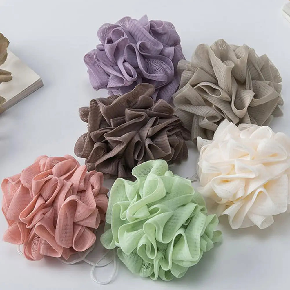 Two In One Bath Ball Body Sponge With Soap Pouch Soap Flower Ball Foam Rich Multifunctional Bathroom Accessories For Skin Care