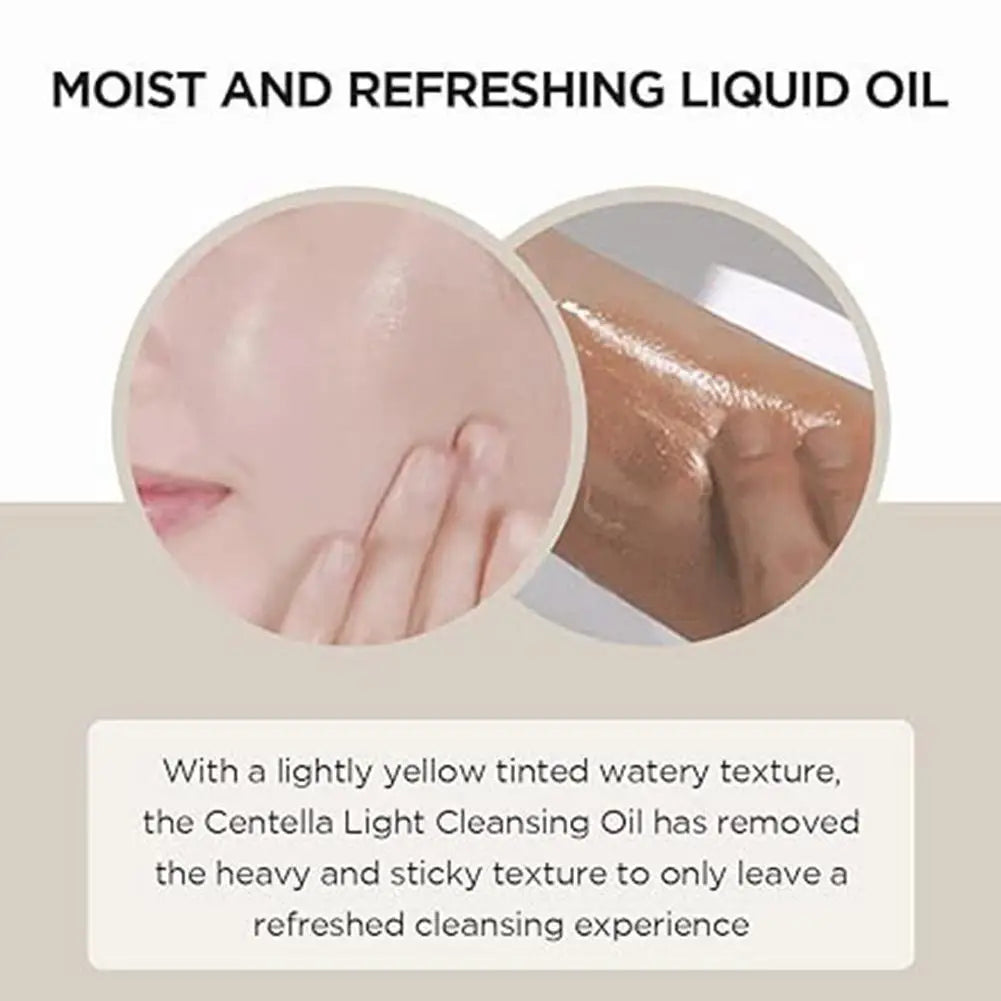 SKIN1004 Centella Cleansing Oil Pore Cleaner Purified Skin Refreshing Sensitive Skin Care Deep Cleaning Face Makeup Remover Oil