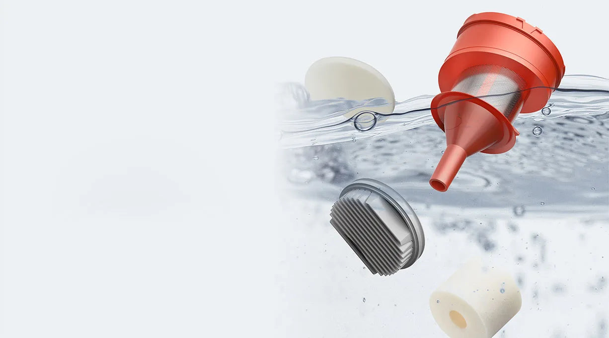 New Original Xiaomi Mijia Wired Vacuum Cleaner 16kPa Strong Cyclone 5 Fold Suction Depth Filtering Handheld Sweep Cleaning Home