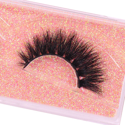 LEHUAMAO Eyelashes 3D Mink Lashes Criss-cross Strands Cruelty Free High Volume Mink Lashes Soft Dramatic Eye lashes Makeup D101