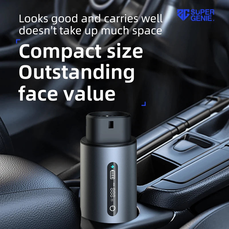 SUPER GENIE BYD MG4 Hyundai Electric AC Car Discharge V2L Socket For Outdoor Camping Convert EV To AC Outlet Charger