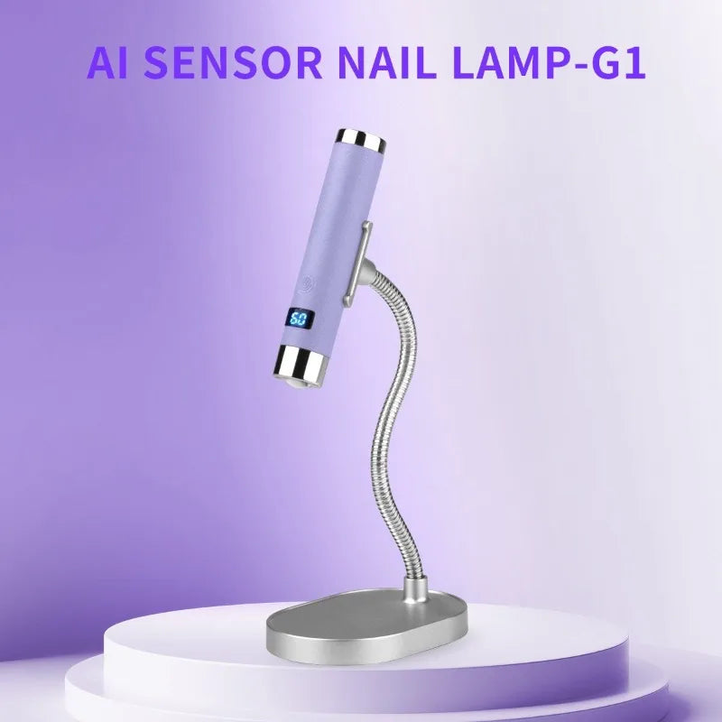 Cabine UV LED Portátil para Unhas - Sensor Inteligente