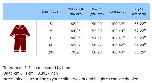 2025 Custom Christmas Pyjamas For Family Red Velvet Warm Kids Sets Boy Girl Clothes Xmas Set Children Costume Casual Homewear