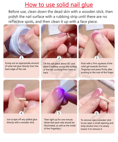 10PCS Design Handmade Press on Nails Full Cover Acrylic Fake Nails Medium-length Oval Reusable Artificial French Elegant Nails