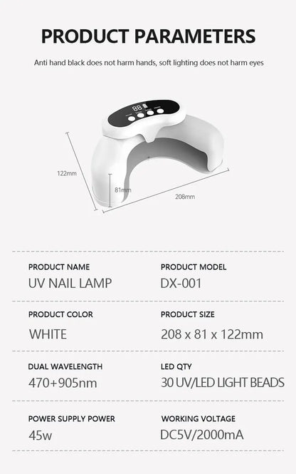 Nail Fungus Laser Device for Multiple Toenail 905nm470nm 7Minutes Painless Removes Ingrown Toenail Calcium Nail Fungus Treatment