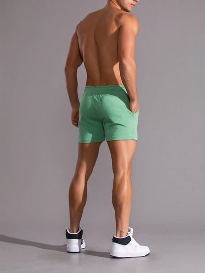 Men's solid color black fitness casual and stylish shorts in summer always still remain simple and fashionable with no prints