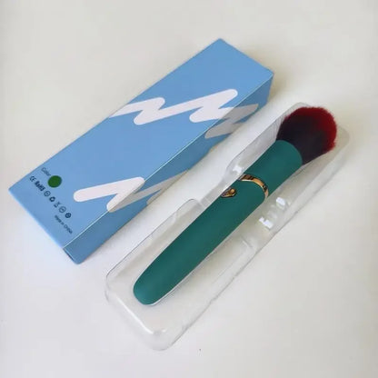 Electric Makeup Brush For Concealer Powder Or Blush, 10 Gears Vibration Rechargeable Foundation Brush For Blending, Contouring