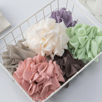 Two In One Bath Ball Body Sponge With Soap Pouch Soap Flower Ball Foam Rich Multifunctional Bathroom Accessories For Skin Care
